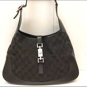 Gucci Handbag Black Canvas!